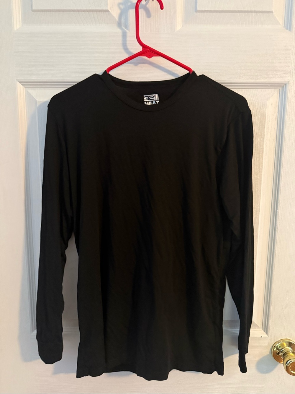 32 Degrees Black Long-Sleeve Crewneck Shirt & Pants set - 4 sets